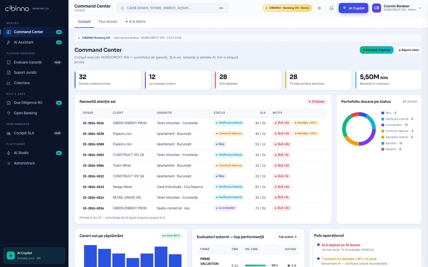 CIBINNO AI Business OS — banking configuration